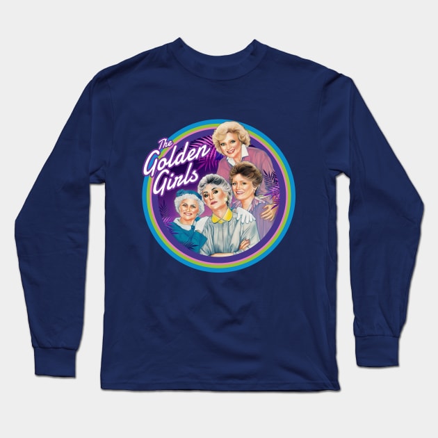 Golden Girls Long Sleeve T-Shirt by Trazzo